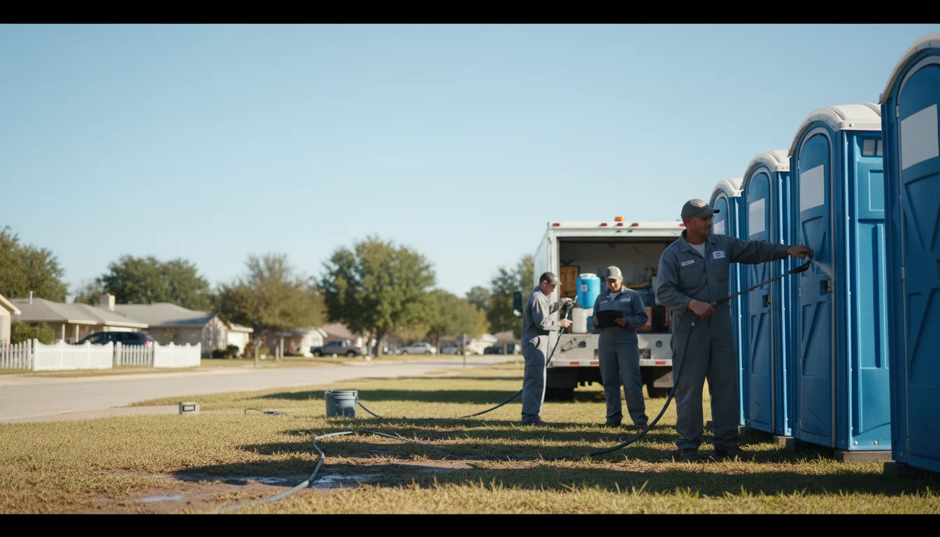 Long-Term Portable Toilet Rental in Edison, OH near me